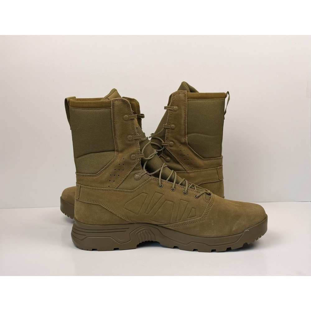 Salomon Guardian Combat Boots Men's Size 14 Brown Suede 400358 No Box - Picture 5 of 7